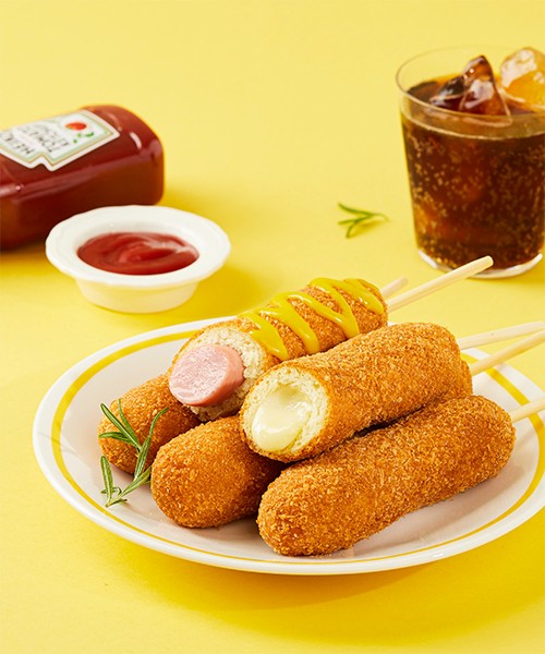 [일상적미식] DELISH 크리스피 모짜렐라 핫도그